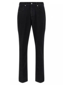 Givenchy - Black Straight Leg Logo Jeans