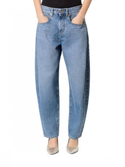 Isabel Marant - Blue Loose High Rise Jeans