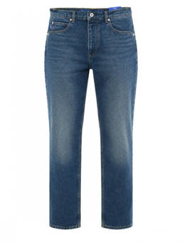 Hugo - Blue Straight Mid Rise Jeans
