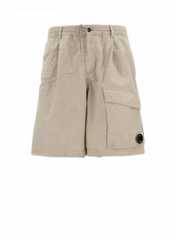 C.P. Company - Beige Boxy Shorts
