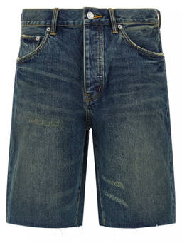 Purple Brand - Blue P059 Vintage Mid Bermuda Shorts