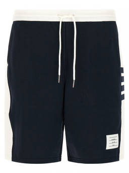 Thom Browne - Blue 4 Bar Bermuda Shorts