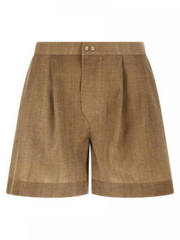 Ermanno Scervino - Beige Marocain Shorts