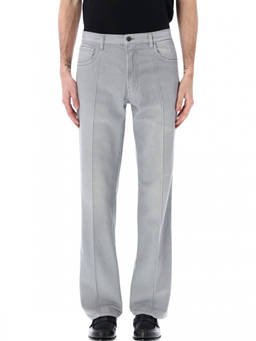 PRADA - Grey Regular Mid Rise Jeans