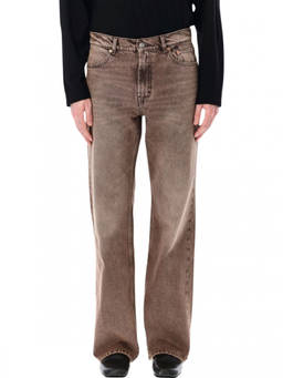 Our Legacy - Taupe Regular Mid Rise Jeans