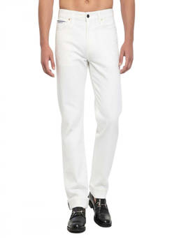 Gucci - White Mid Rise Jeans