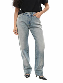1989 STUDIO - Sky Blue Straight Mid Rise Jeans
