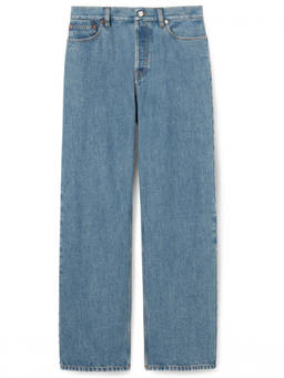 Gucci - Blue Baggy Denim Cotton Jeans