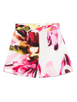 Amotea - Pink Printed Shorts