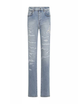 Amiri - Blue Slim Mid Rise Jeans