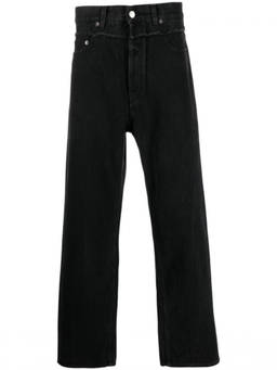 Ambush - Black Relaxed Mid Rise Jeans