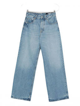 JACQUEMUS - Blue Wide Leg Jeans