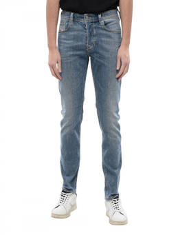 Diesel - Blue Regular Mid Rise Jeans