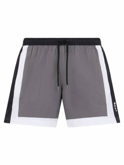 Boss - Grey Drawstring Sports Shorts