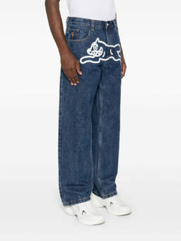 ICECREAM - Blue Running Dog Denim Jeans