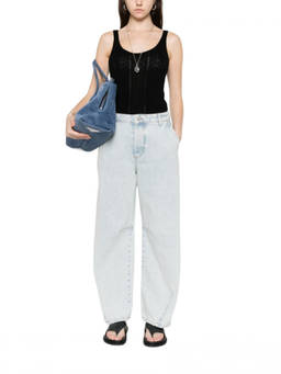 HERSKIND - Sky Blue Relaxed High Rise Jeans
