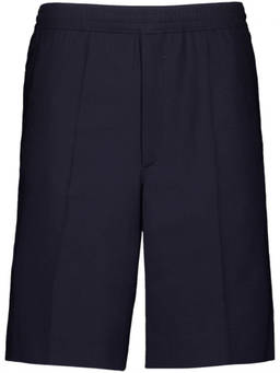 Givenchy - Navy Blue Tailoerd Bermuda Shorts