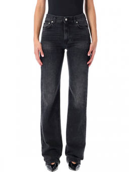Haikure - Black Straight-Leg Jeans