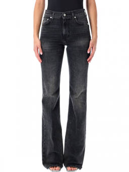 Haikure - Black Straight-Leg Jeans