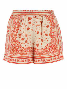 Fendi - Multicolour Printed Silk Shorts