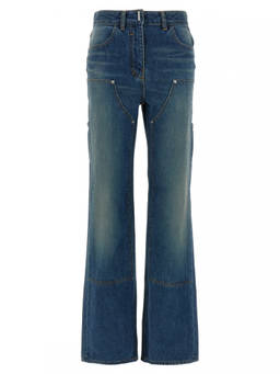 Givenchy - Blue Wide Leg Jeans