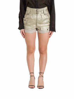 Saint Laurent - Gold Solid Shorts