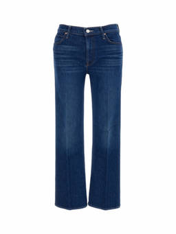 Mother Denim - Dark Blue Straight High Rise Jeans