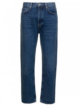 AGOLDE - Blue Regular High Rise Jeans