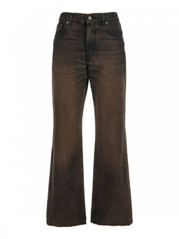 Haikure - Brown Regular High Rise Jeans