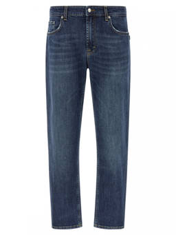 Department 5 - Blue Straight Mid Rise Jeans