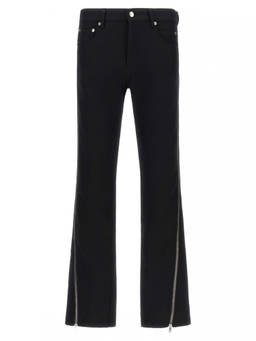 Rick Owens - Black Straight Low Rise Jeans