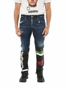Dsquared2 - Blue Slim Mid Rise Jeans