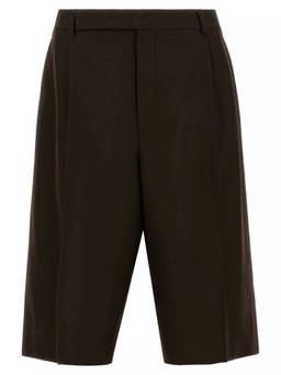 Saint Laurent - Dark Brown Solid Shorts