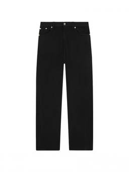 Dondup - Black Straight High Rise Jeans