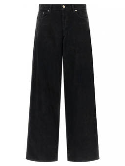 Haikure - Black Flared High Rise Jeans
