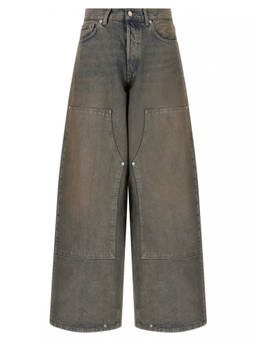 Haikure - Light Blue Loose High Rise Jeans