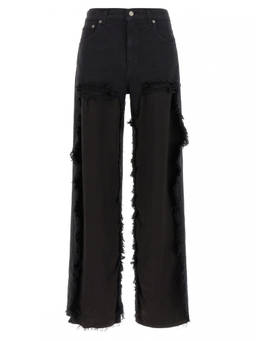 Haikure - Black Flared High Rise Jeans