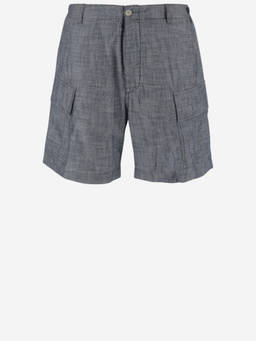 C.P. Company - Grey Chambray Cargo Shorts