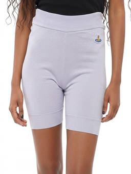 Vivienne Westwood - Purple Embroidered Shorts