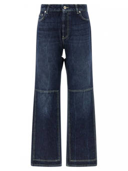 Jean Paul Gaultier - Blue The Blue Cut-Out jeans
