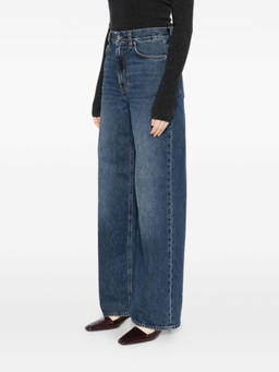 Toteme - Dark Blue Wide Leg Jeans