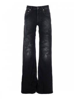 Balenciaga - Black Wide Leg Pants