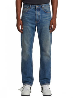 OFF-WHITE - Blue Slim Mid Rise Jeans