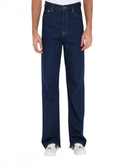 Gucci - Dark Blue Baggy Fit Denim Jeans