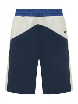 GCDS - Navy Blue Logo Shorts