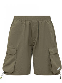 Barrow'S - Green Logo Shorts
