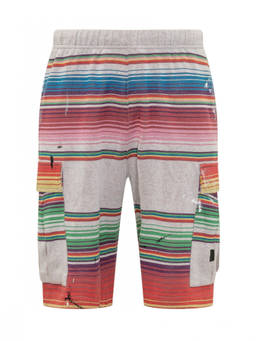 GALLERY DEPT. - Multicolor Stripes Shorts