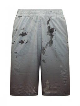 44 Label Group - Grey Graphic Shorts
