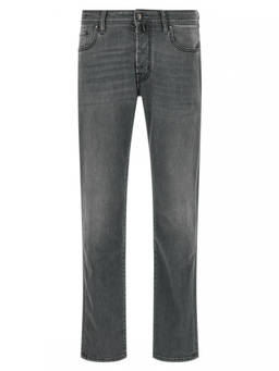 Jacob Cohen - Grey Slim Mid Rise Jeans
