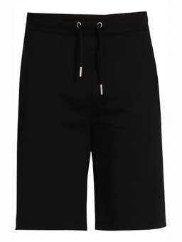 Karl Lagerfeld - Black Solid Track Shorts